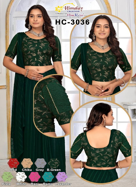 HC 3036 Crush Fancy Blouse Collections Wholesale Online
